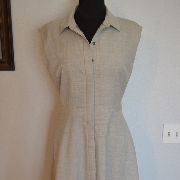 J Crew Dresses Midi Dress Size 8 J Crew Rn77388 Gray 100wool